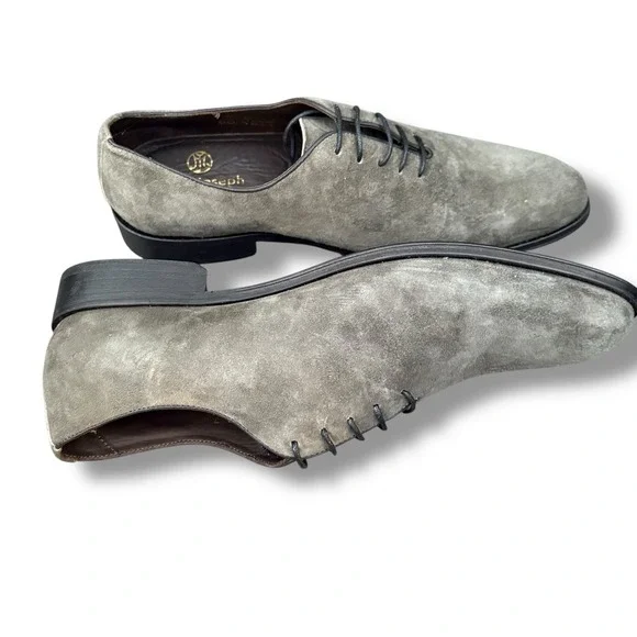 Marc Joseph Mens Lace up Watts St Gray Oxford‎ Dress Shoe in Gray Size 7
